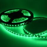 Лента светодиодная 12V  5 м.300 SMD GREEN (8 х 2,7 мм. влагостойкая)