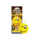 Ароматизатор в машину Areon SMILE Vanilla Black пахучка, освежитель воздуха в авто