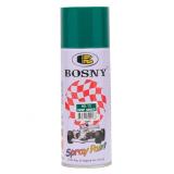 Краска акриловая Bosny №13 аэрозольная в баллончике темно-зеленая RAL 6026 400 мл