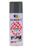 Краска акриловая Bosny №34 аэрозольная в баллончике, светло-серая RAL 7011 400 мл