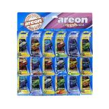 Ароматизатор в машину Areon LIQUID MIX пахучка, освежитель воздуха в авто (планшетка 8.5 мл 18 шт)