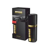 Ароматизатор в машину Areon CAR PERFUME BLACK Gold пахучка, освежитель воздуха в авто 50 мл