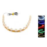 Лента светодиодная 12V 25 см.24 LEDS RED (влагостойкая)