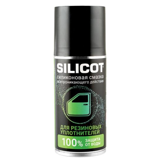 Смазка силиконовая для уплотнителей ВМПАВТО Silicot Spray 150 г. - 1
