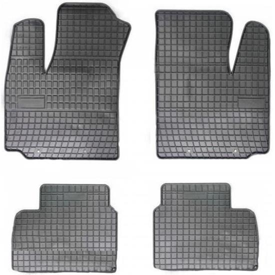 Ковры салона резиновые FIAT Doblo I 2os 2001-2008 - 1