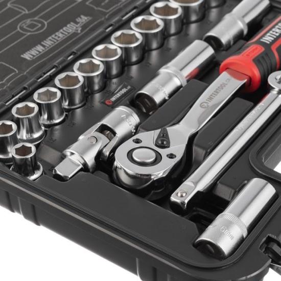 Набор инструмента "INTERTOOL" (Storm)  20 PCS 1/2"  Cr-V  (чемодан) - 1