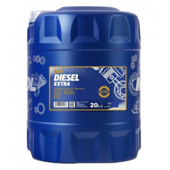 Масло моторное "MANNOL" 10w40 Diesel Extra 20 л. - 1
