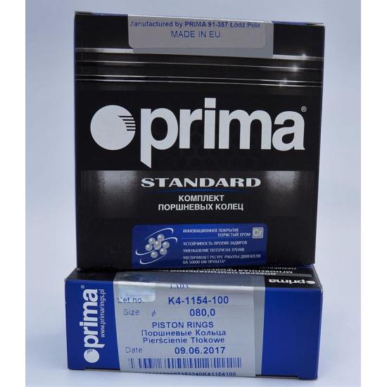 Кольца поршневые PRIMA диам. 80,0 21011 (к-т 12 шт) - 1