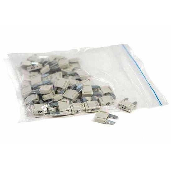 Предохранители MINI 25 А "АВАР" (оригинал) (к-т 50 шт) - 1
