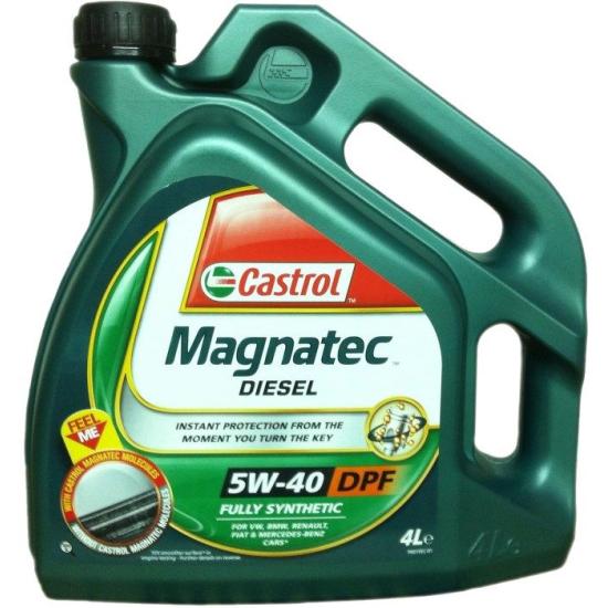 Масло моторное "Castrol"  5w40 Magnatec Diesel DPF 4 л. - 1