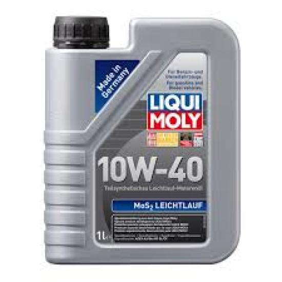 Масло моторное Liqui Moly MoS2 Leichtlauf 10W-40 с дисульфидом молибдена для дизеля, бензиновых двигателей 1 л - 1