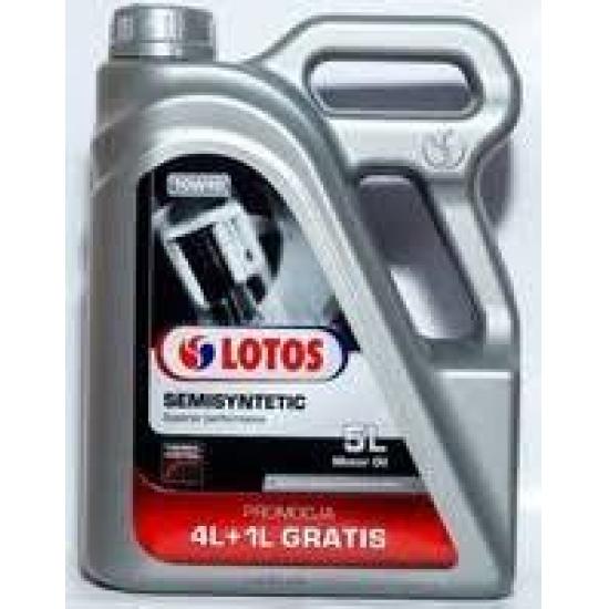 Масло моторное "LOTOS" 10w40 Thermal Control SemiSyntetic API SL/CF 4 л.+1 л. - 1