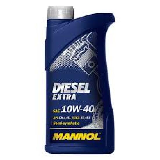 Масло моторное "MANNOL" 10w40 Diesel Extra  1 л. - 1