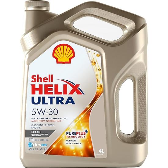 Масло моторное "SHELL"  5w30 ULTRA Extra ECT 4 л. - 1