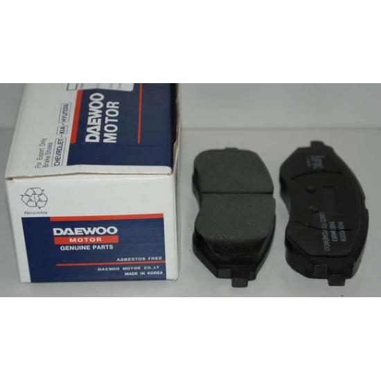 Колодка торм. передняя Chevrolet Aveo "Daewoo Motor"  (к-т 4 шт) - 1