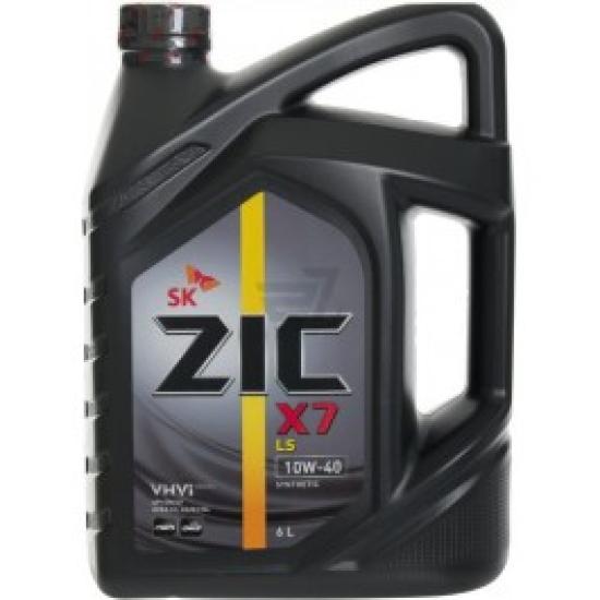 Масло моторное "ZIC" 10w40 Diesel Х7  6 л. - 1