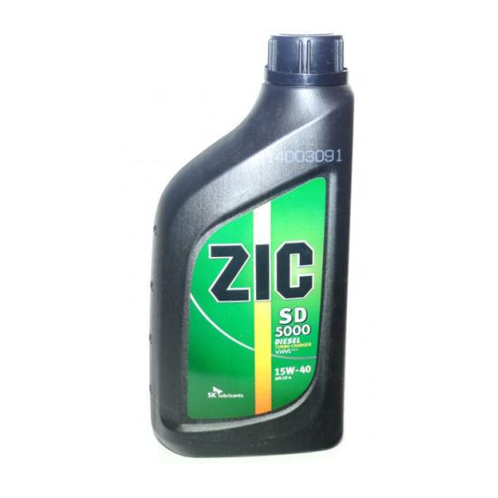Масло моторное "ZIC" 15w40 Diesel SD 5000  1 л. - 1