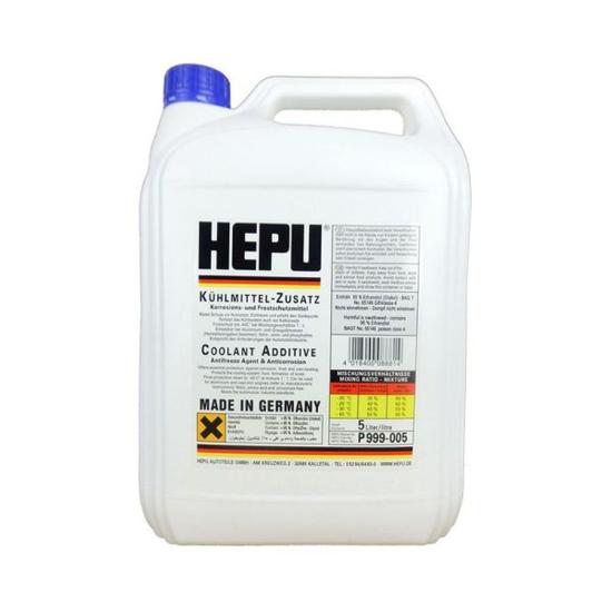 Антифриз "HEPU" P 999 G-11 синий (коцентрат) 5 л. - 1