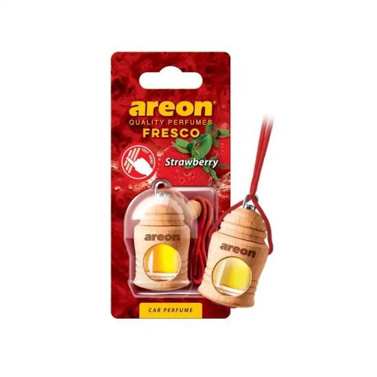 Ароматизатор в машину Areon FRESCO Strawberry (Клубника) - 1