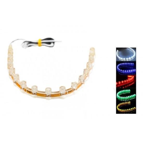 Лента светодиодная 12V 25 см.24 LEDS RED (влагостойкая) - 1