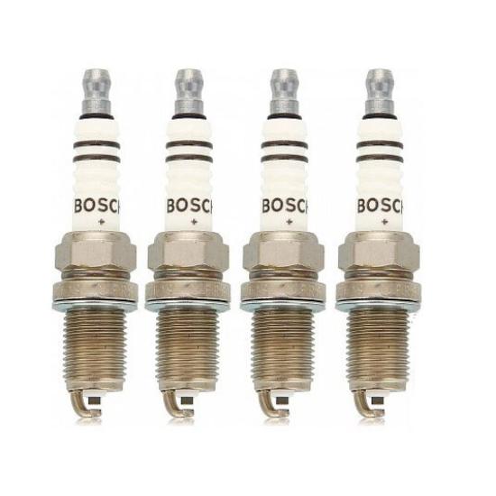 Свечи BOSCH +19 (Daewoo Lanos 1,6/Chevrolet Lacetti 1,6) (к-т 4 шт) - 1