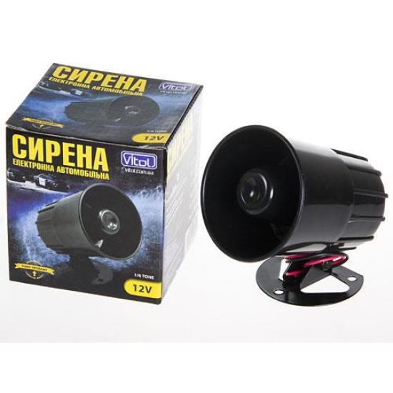 Сигнал 12V 20 W сирена 1- тон "VitОl" - 1