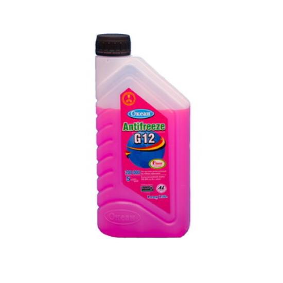 Антифриз "ANTIFREEZE" G12 (-40°С) (красный) 1 л. (0,96 кг.) - 1