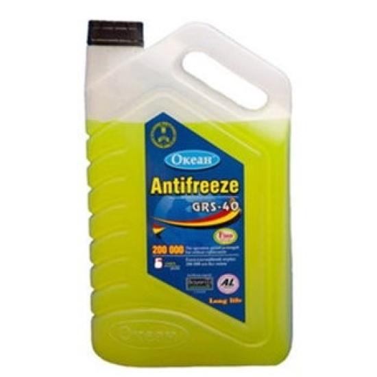 Антифриз "ANTIFREEZE" GRS-40 (-40°С) (желтый) кан. 5 л. (4,95 кг.) - 1