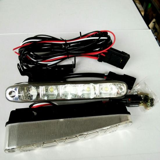 Ходовые огни LED"лазер" (к-т 2 шт) (плоск.,5 SMDх1W+функц.притух.) - 1