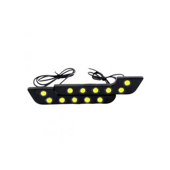 Ходовые огни LED"лазер" (к-т 2 шт) (Г-образные, 6 SMD) - 1